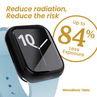 WaveBlock® Apple Watch Cases Apple Watch Shielding Halo Bumper WaveBlock Halo Apple Watch Bumper | 84% EMF Reduction emf protection radiation blocker 5g