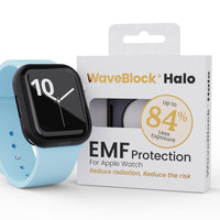 WaveBlock® Apple Watch Cases Apple Watch Shielding Halo Bumper WaveBlock Halo Apple Watch Bumper | 84% EMF Reduction emf protection radiation blocker 5g