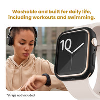 WaveBlock® Apple Watch Cases WaveBlock Halo EMF Shield Apple Watch Bumper Case | 42mm/46mm/49mm: All-in-One Wearable Protection WaveBlock Halo Apple Watch Bumper | 84% EMF Reduction emf protection radiation blocker 5g