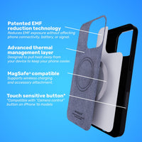WaveBlock® iPhone Cases EMF Reducing iPhone Cases WaveBlock® EMF Reducing iPhone Case | Proven Radiation Protection emf protection radiation blocker 5g