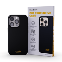 WaveBlock® iPhone Cases iPhone 14 Pro (Coming Soon) / Black iPhone Radiation Shielding Case Radiation Reducing iPhone Case | WaveBlock emf protection radiation blocker 5g