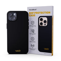 WaveBlock® iPhone Cases iPhone 15 Plus / Black EMF Reducing iPhone Cases WaveBlock® EMF Reducing iPhone Case | Proven Radiation Protection emf protection radiation blocker 5g
