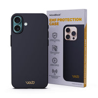 WaveBlock® iPhone Cases iPhone 16 Plus / Black EMF Reducing iPhone Case WaveBlock® EMF Reducing iPhone Case | Proven Radiation Protection emf protection radiation blocker 5g