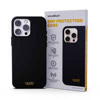 WaveBlock® iPhone Cases iPhone 16 Pro Max / Black EMF Reducing iPhone Cases WaveBlock® EMF Reducing iPhone Case | Proven Radiation Protection emf protection radiation blocker 5g