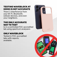 WaveBlock® iPhone Cases iPhone Shielding Light Pink Case: All-in-One Phone Protection Light Pink Finish Radiation Reducing iPhone Case | WaveBlock emf protection radiation blocker 5g