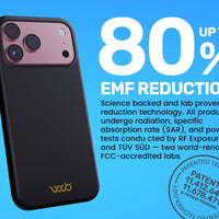 WaveBlock® iPhone Cases Radiation-Reducing Black Case Radiation Reducing iPhone Case in Black Finish | WaveBlock emf protection radiation blocker 5g