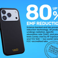 WaveBlock® iPhone Cases Radiation-Reducing Black Case Radiation Reducing iPhone Case in Black Finish | WaveBlock emf protection radiation blocker 5g