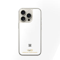 WaveBlock® iPhone Shields iPhone 16 Pro / White iPhone Radiation Shield Radiation Shield for iPhone Devices | WaveBlock emf protection radiation blocker 5g