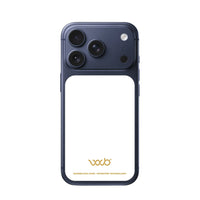 WaveBlock® iPhone Shields iPhone 17 Pro (Coming Soon) / White iPhone Radiation Shield: Works Under Any Case Radiation Shield for iPhone Devices | WaveBlock emf protection radiation blocker 5g