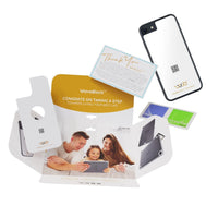 WaveBlock® iPhone Shields iPhone Radiation Shield WaveBlock® iProtect | EMF Blocking Cell Phone Sticker emf protection radiation blocker 5g