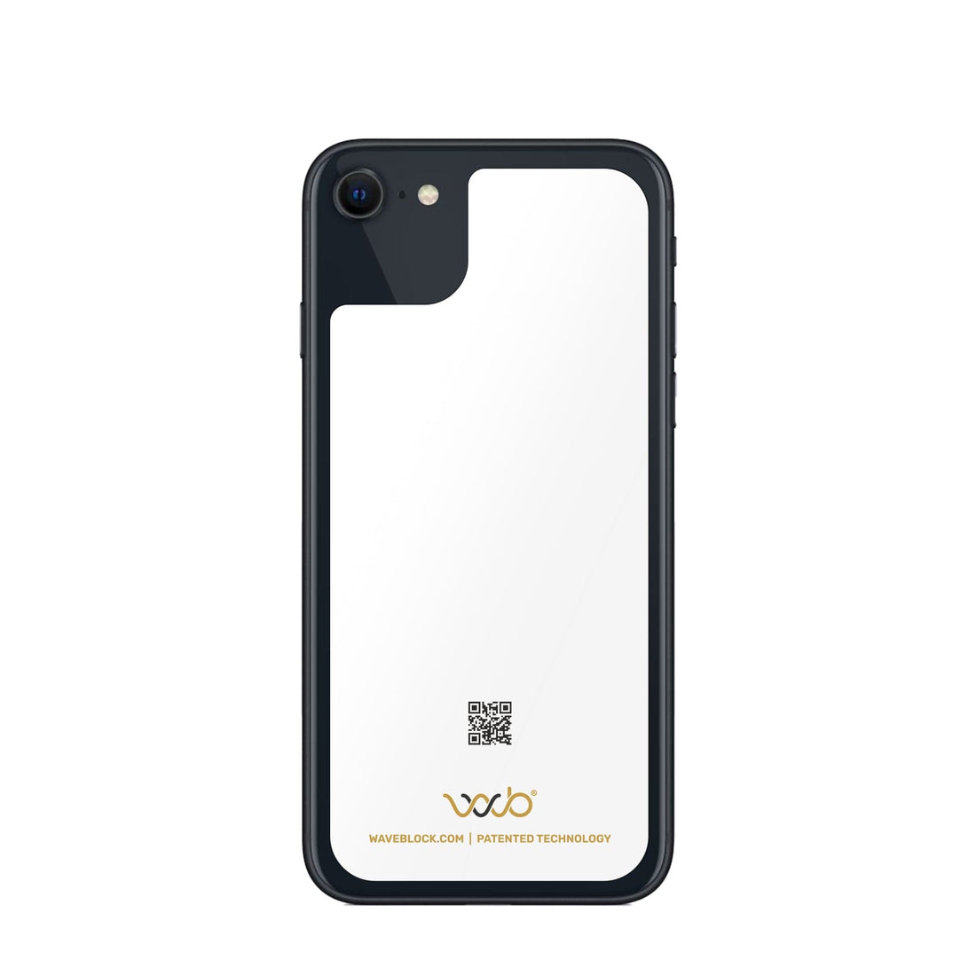 WaveBlock™ iPhone Sticker iPhone SE EMF Reducing iPhone Stickers WaveBlock® iProtect | EMF Blocking Cell Phone Sticker emf protection radiation blocker 5g