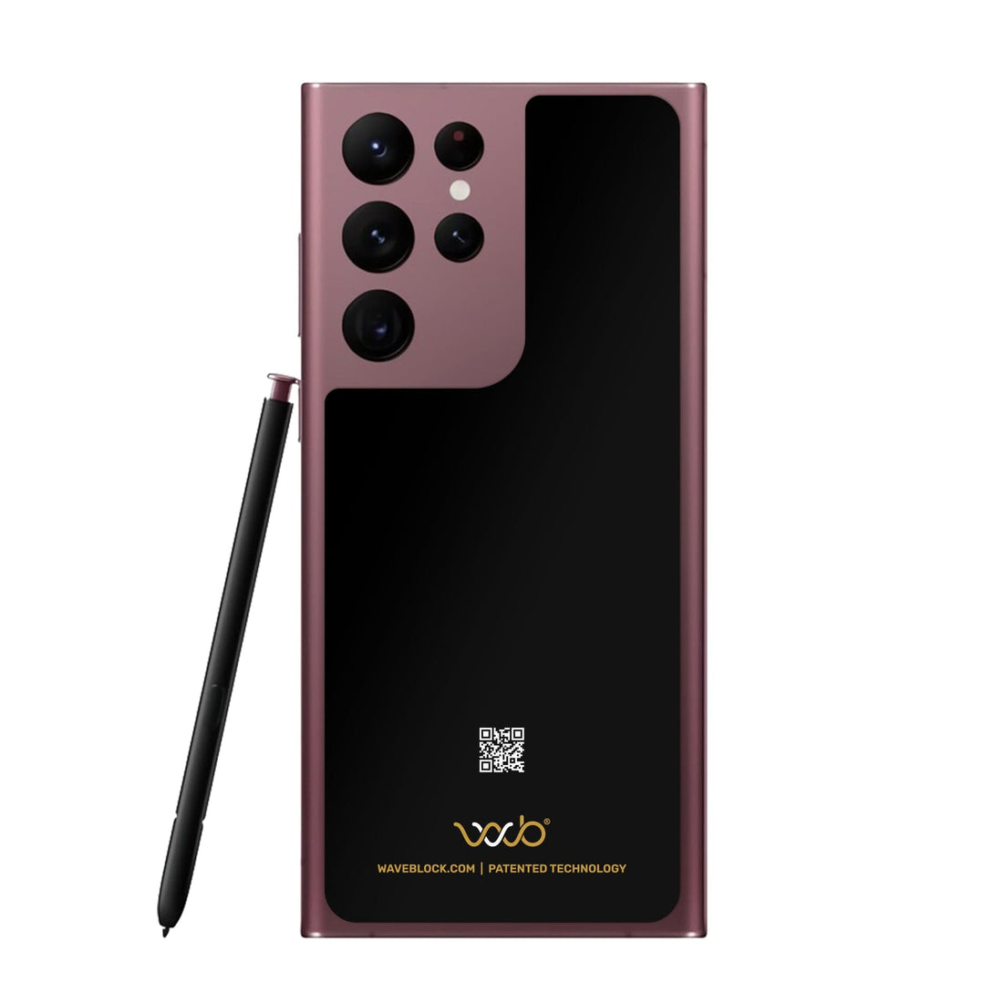 WaveBlock™ Samsung Galaxy Sticker Samsung Galaxy S22 Ultra EMF Reducing Samsung Galaxy Stickers WaveBlock® samBlock | EMF Protection for Android Device emf protection radiation blocker 5g