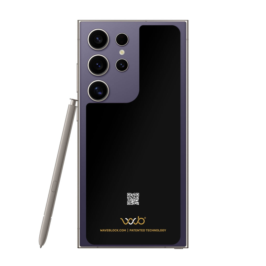 WaveBlock™ Samsung Galaxy Sticker Samsung Galaxy S24 Ultra EMF Reducing Samsung Galaxy Stickers WaveBlock® samBlock | EMF Protection for Android Device emf protection radiation blocker 5g