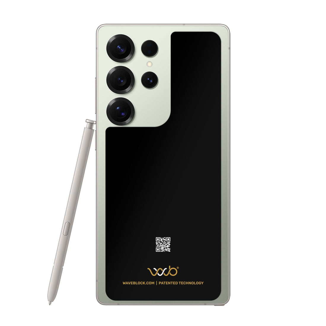 WaveBlock™ Samsung Galaxy Sticker Samsung Galaxy S25 Ultra (Coming Soon) EMF Reducing Samsung Galaxy Stickers WaveBlock® samBlock | EMF Protection for Android Device emf protection radiation blocker 5g