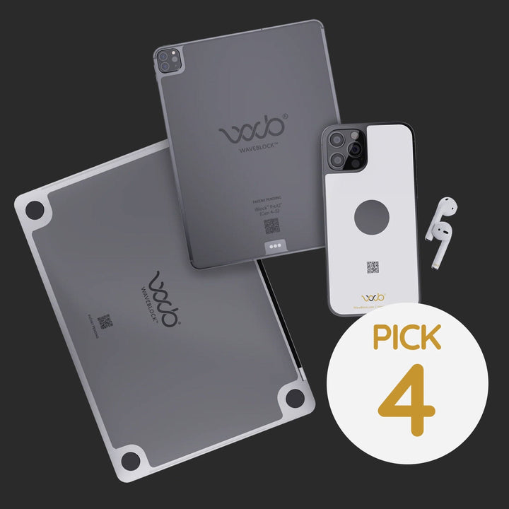 Wave Block EMF Radiation Blocking Sticker Bundles | EMF Sticker Packs – WaveBlock®