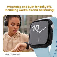 WaveBlock® Apple Watch Cases Apple Watch Shielding Halo Bumper WaveBlock Halo Apple Watch Bumper | 84% EMF Reduction emf protection radiation blocker 5g