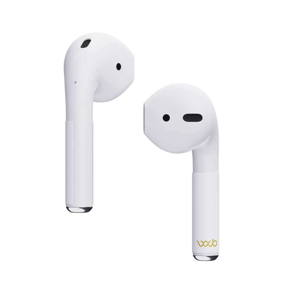 WaveBlock® Earbud Shields AirPods (1st & 2nd generation) / 1 Pair (2 Stickers) AirPods Classic Long Stem (1st & 2nd Generation) Radiation Shield Radiation Shield for AirPods Classic | WaveBlock emf protection radiation blocker 5g