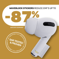 WaveBlock® Earbud Shields AirPods 3rd Gen Radiation Shield: Designed for Everyday Listening Radiation Shield for AirPods Gen 3 | WaveBlock emf protection radiation blocker 5g