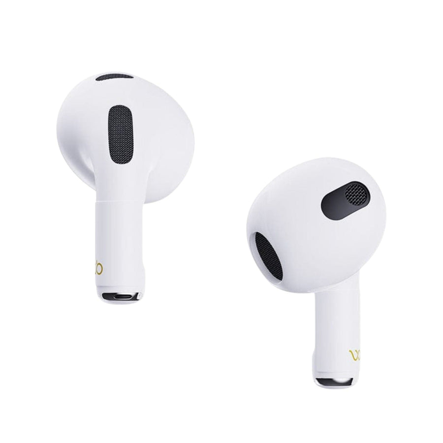 WaveBlock® Earbud Shields AirPods (3rd Generation) / 1 Pair (2 Shields) / White AirPods (3rd Generation) Radiation Shield Radiation Shield for AirPods Gen 3 | WaveBlock emf protection radiation blocker 5g