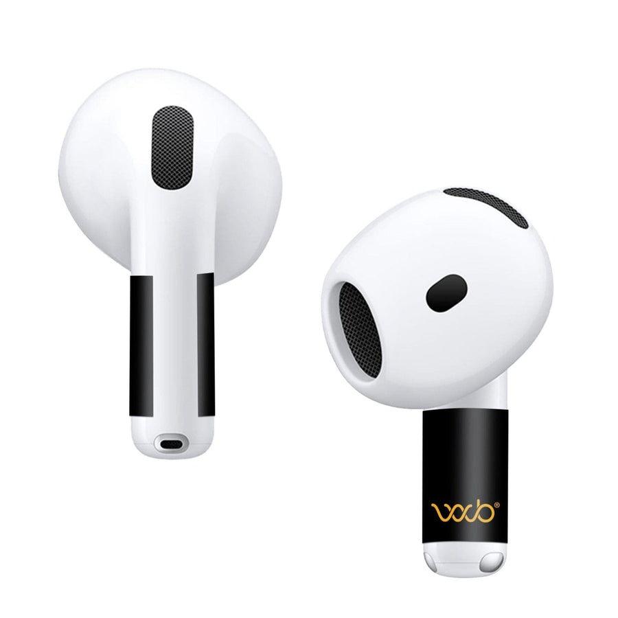 WaveBlock® Earbud Shields AirPods (4th Generation) / 1 Pair (2 Shields) / Black AirPods (4th Generation) Radiation Shield Radiation Shield for AirPods Gen 4 | WaveBlock emf protection radiation blocker 5g