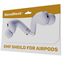 WaveBlock® Earbud Shields AirPods Pro 3 Radiation Shield: Next-Gen Comfort & Protection Radiation Shield for AirPods Pro & Pro 2 | WaveBlock emf protection radiation blocker 5g
