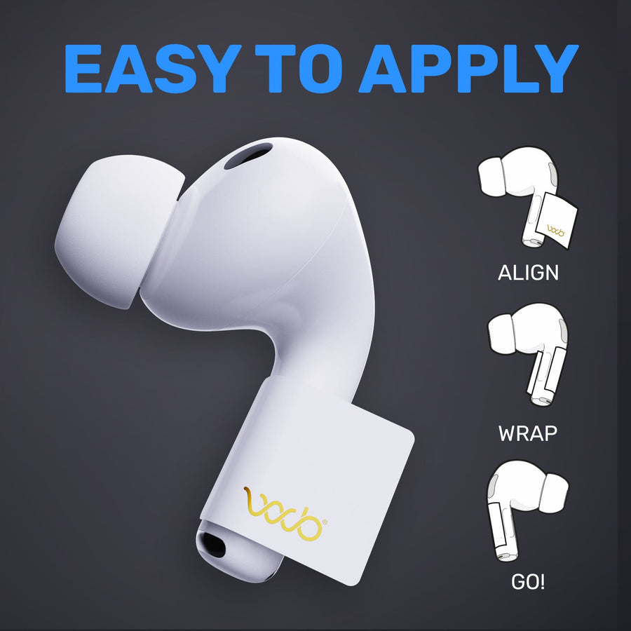 WaveBlock® Earbud Shields AirPods Pro 3 Radiation Shield: Next-Gen Comfort & Protection Radiation Shield for AirPods Pro & Pro 2 | WaveBlock emf protection radiation blocker 5g
