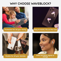 WaveBlock Earbud Stickers WaveBlock™ Pro WaveBlock™ Pro | EMF Radiation Free Headphones emf protection radiation blocker 5g