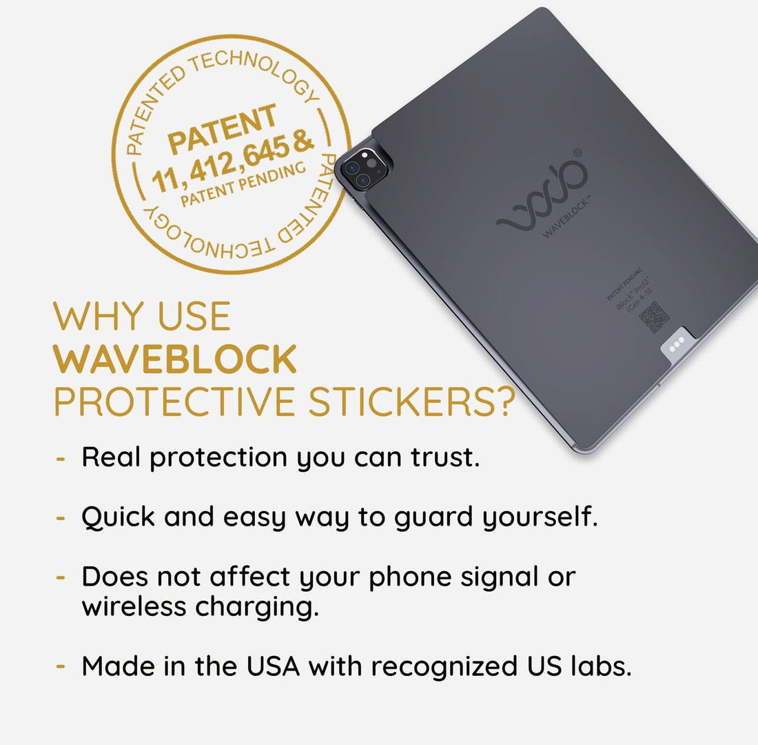 WaveBlock™ iPad Protection WaveBlock™ iBlock WaveBlock™ iBlock | EMF Radiation Blocking iPad Case , Cover emf protection radiation blocker 5g