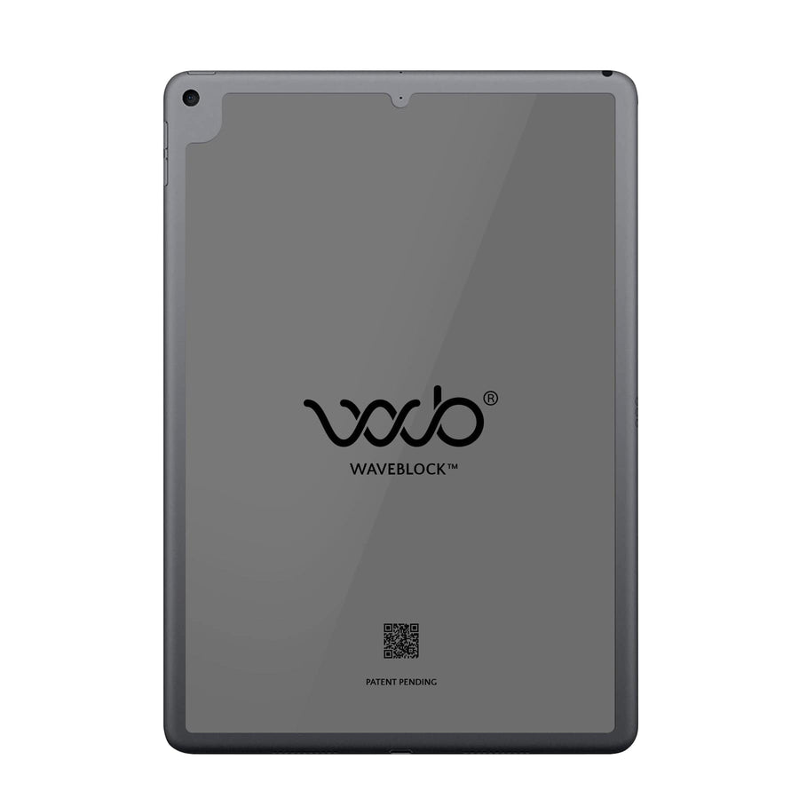 WaveBlock® iPad Sticker iPad Air 9.7”-10.5” (1st-3rd Generation) (2013-2019, A7-A12) EMF Reducing iPad Stickers WaveBlock® iBlock | EMF Radiation Blocking iPad Case , Cover emf protection radiation blocker 5g