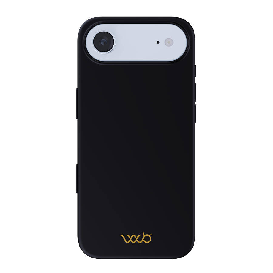 WaveBlock® iPhone Cases iPhone 17 Air / Black iPhone Shielding Case: All-in-One Phone Protection Radiation Reducing iPhone Case | WaveBlock emf protection radiation blocker 5g