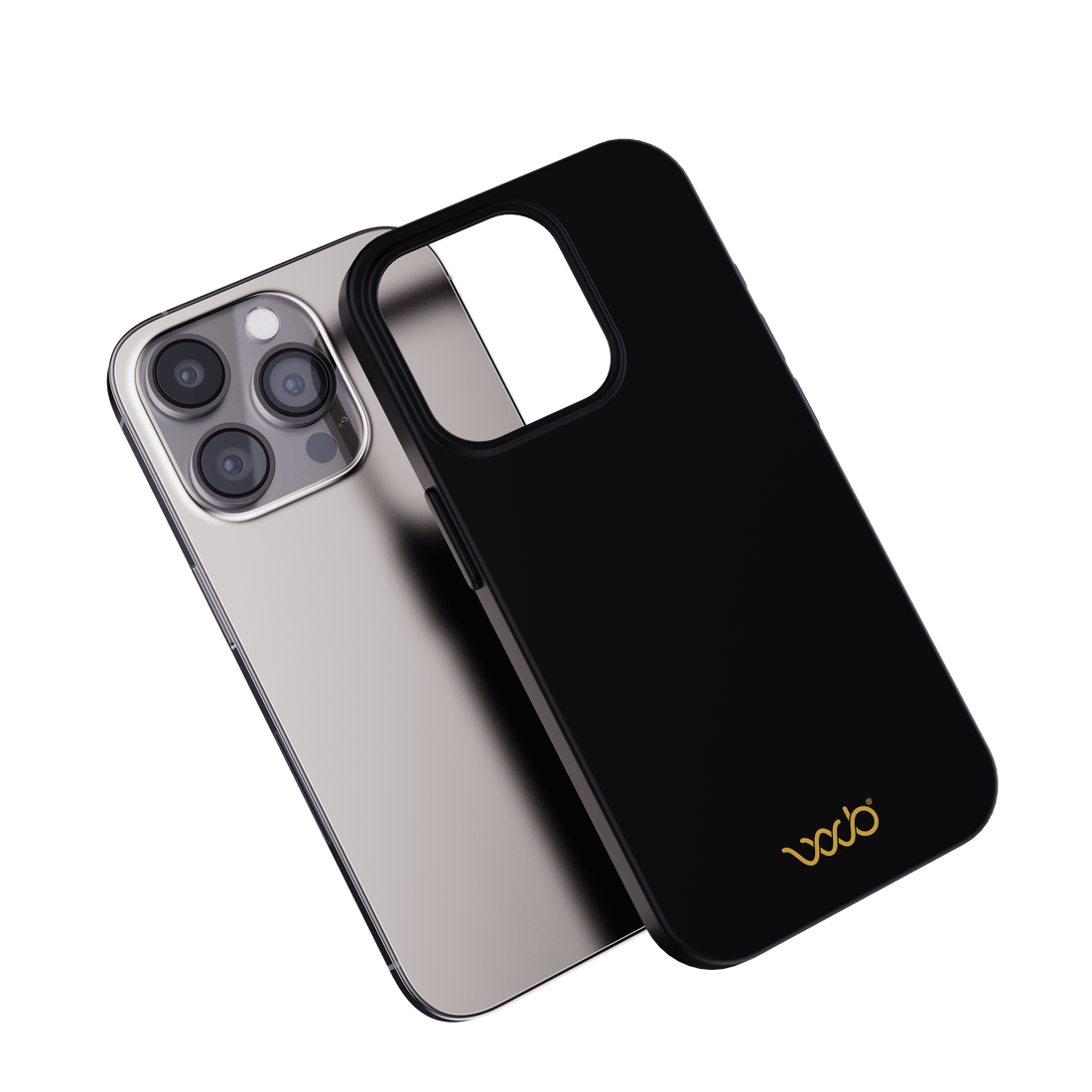 WaveBlock® iPhone Cases iPhone Shielding Black Case: All-in-One Phone Protection Radiation Reducing iPhone Case in Black Finish | WaveBlock emf protection radiation blocker 5g