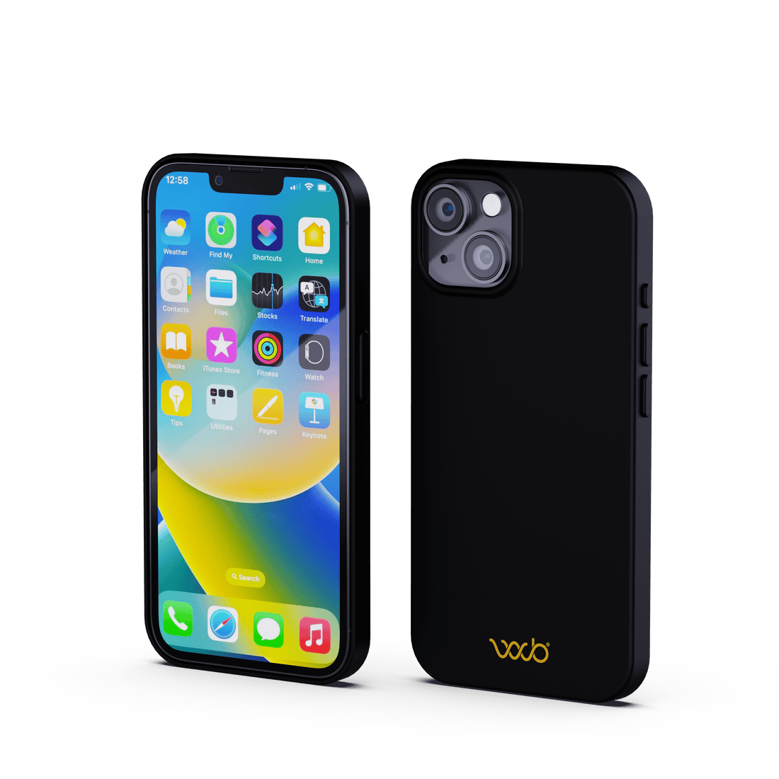 WaveBlock® iPhone Cases iPhone Shielding Black Case: All-in-One Phone Protection Radiation Reducing iPhone Case in Black Finish | WaveBlock emf protection radiation blocker 5g