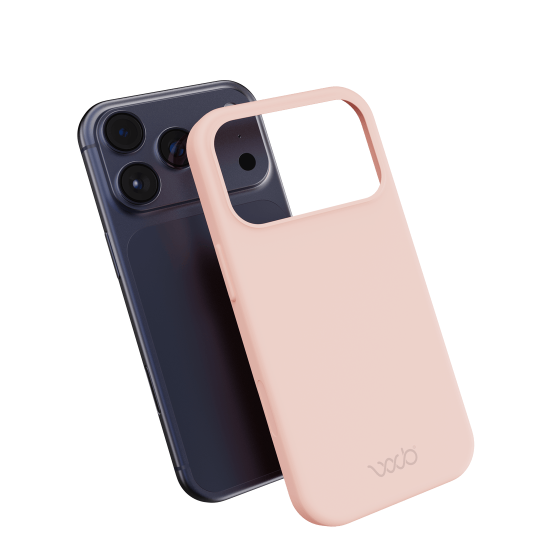 WaveBlock® iPhone Cases iPhone Shielding Light Pink Case: All-in-One Phone Protection Light Pink Finish Radiation Reducing iPhone Case | WaveBlock emf protection radiation blocker 5g