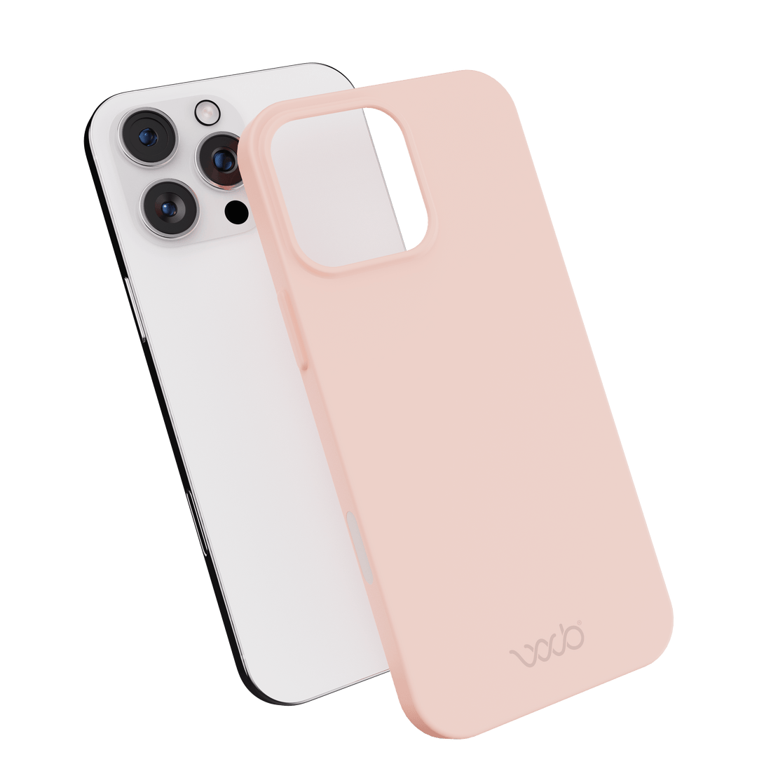 WaveBlock® iPhone Cases iPhone Shielding Light Pink Case: All-in-One Phone Protection Light Pink Finish Radiation Reducing iPhone Case | WaveBlock emf protection radiation blocker 5g