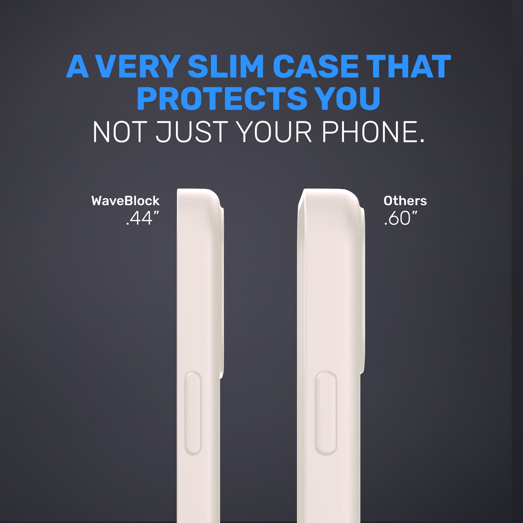 Stone Finish Radiation Reducing iPhone Case | WaveBlock – WaveBlock®