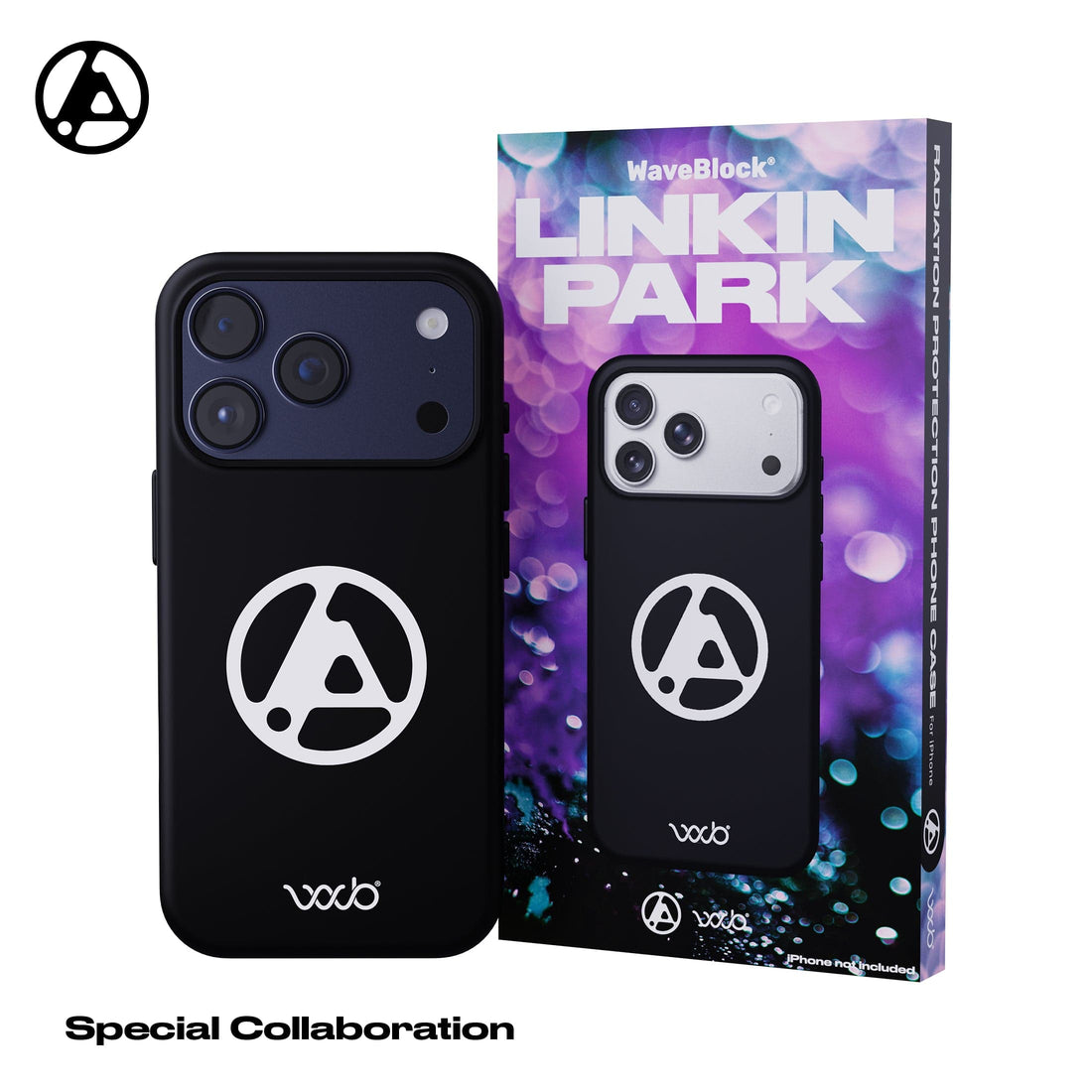 WaveBlock® iPhone Cases WaveBlock x Linkin Park Limited Edition Case WaveBlock x Linkin Park Radiation-Reducing iPhone Case emf protection radiation blocker 5g