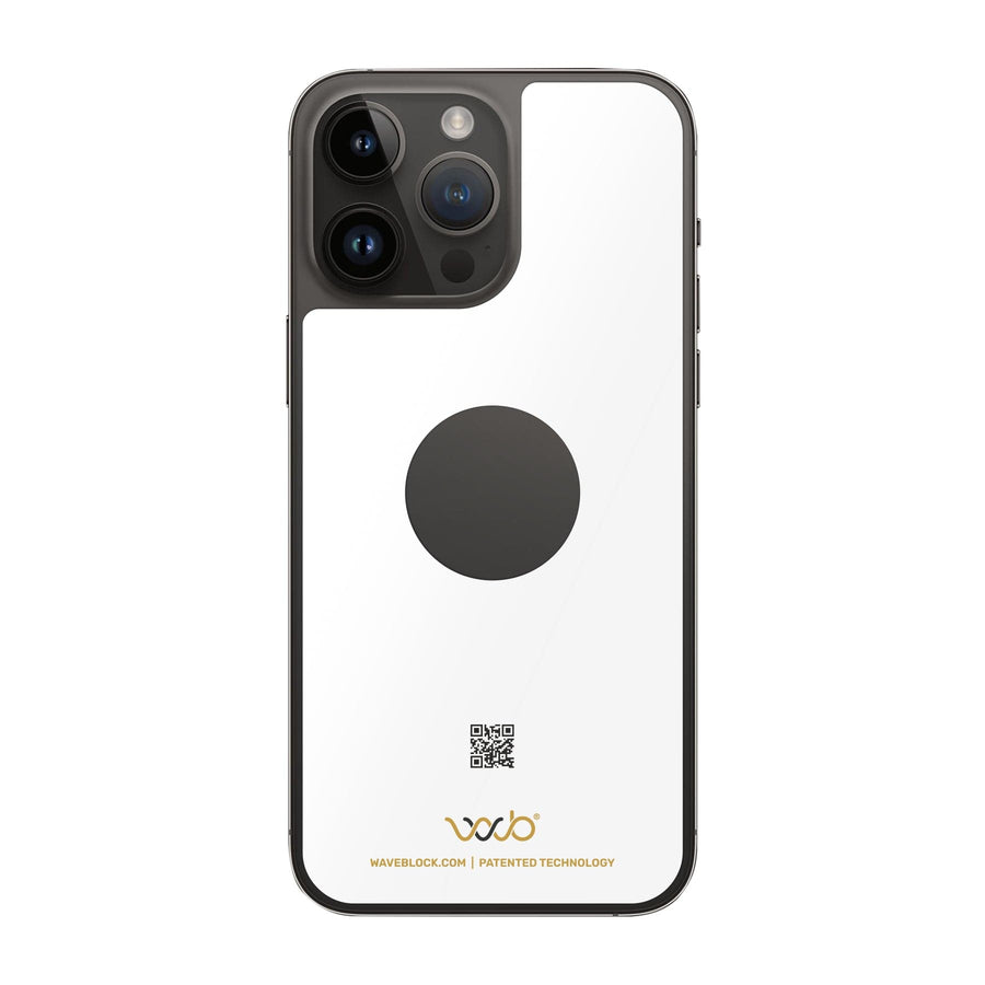 WaveBlock™ iPhone Sticker iPhone 14 Pro Max EMF Reducing iPhone Stickers WaveBlock® iProtect | EMF Blocking Cell Phone Sticker emf protection radiation blocker 5g