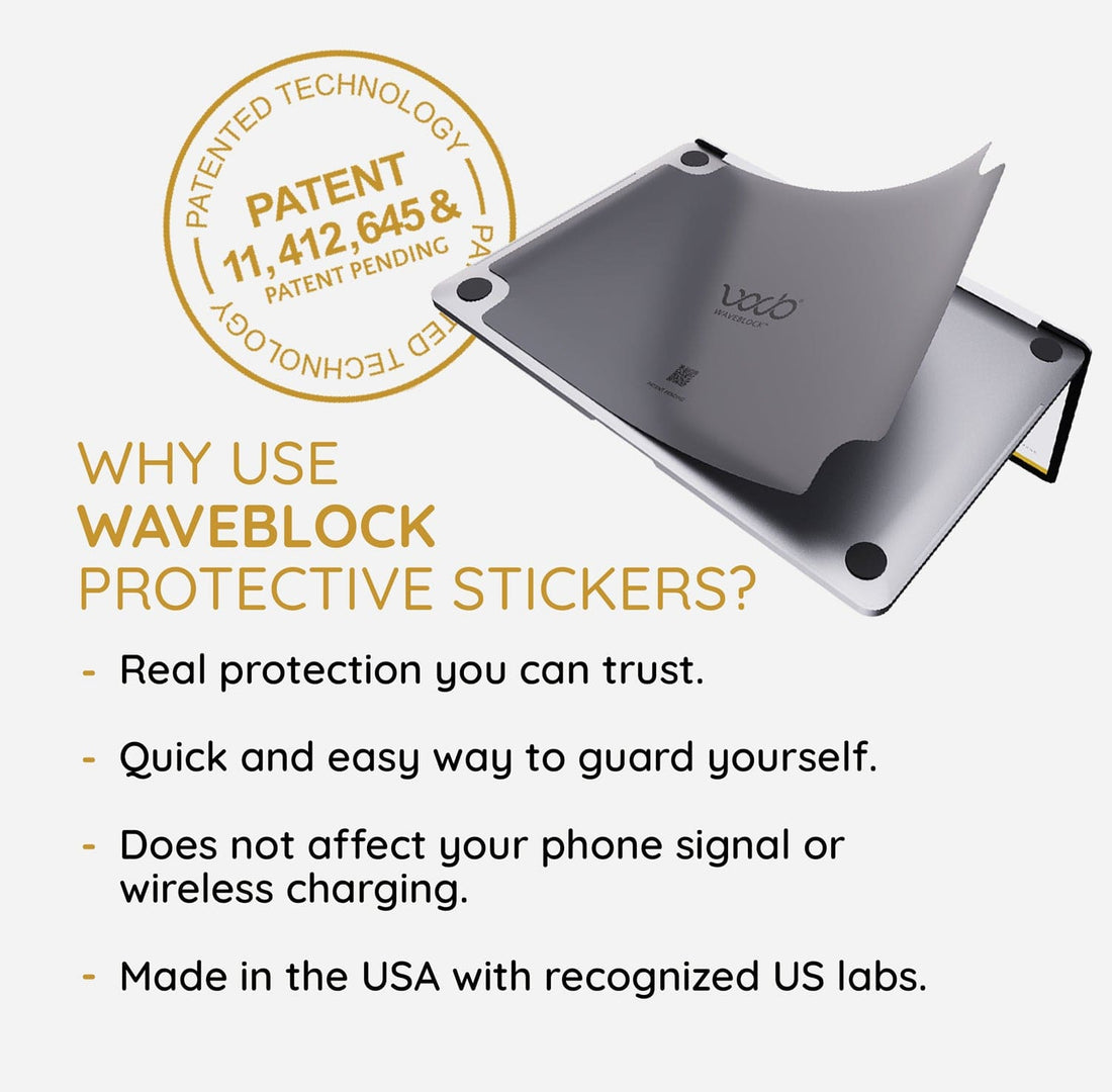 WaveBlock™ MacBook Protection WaveBlock™ mBlock WaveBlock™ mBlock | EMF Protection for MacBooks emf protection radiation blocker 5g