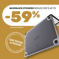 WaveBlock® MacBook Shields MacBook Radiation Shield: Safe Use for Work & Travel Radiation Shield for MacBook Laptops | WaveBlock emf protection radiation blocker 5g