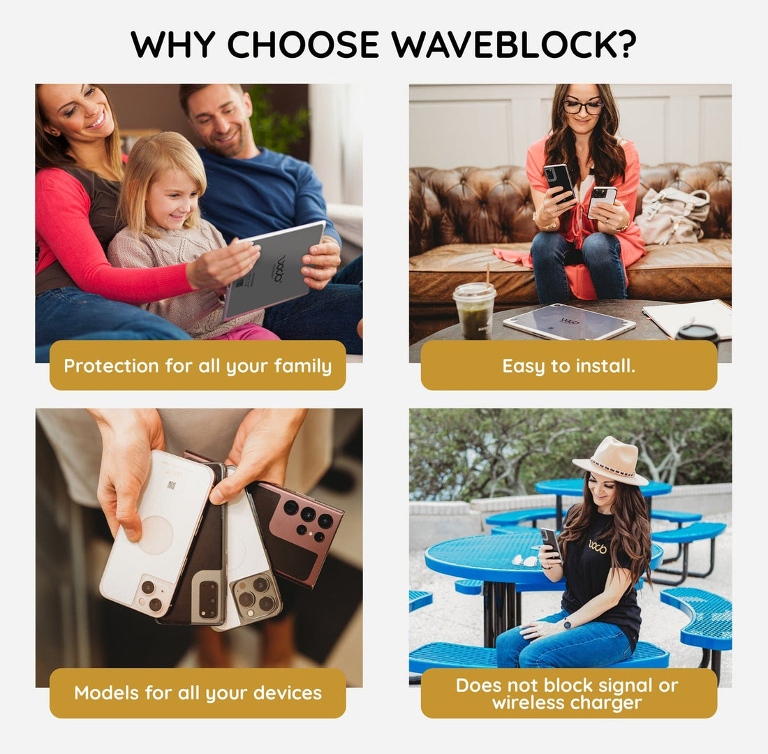 WaveBlock™ Phone Protect WaveBlock™ samBlock for Samsung WaveBlock™ samBlock | EMF Protection for Android Device emf protection radiation blocker 5g