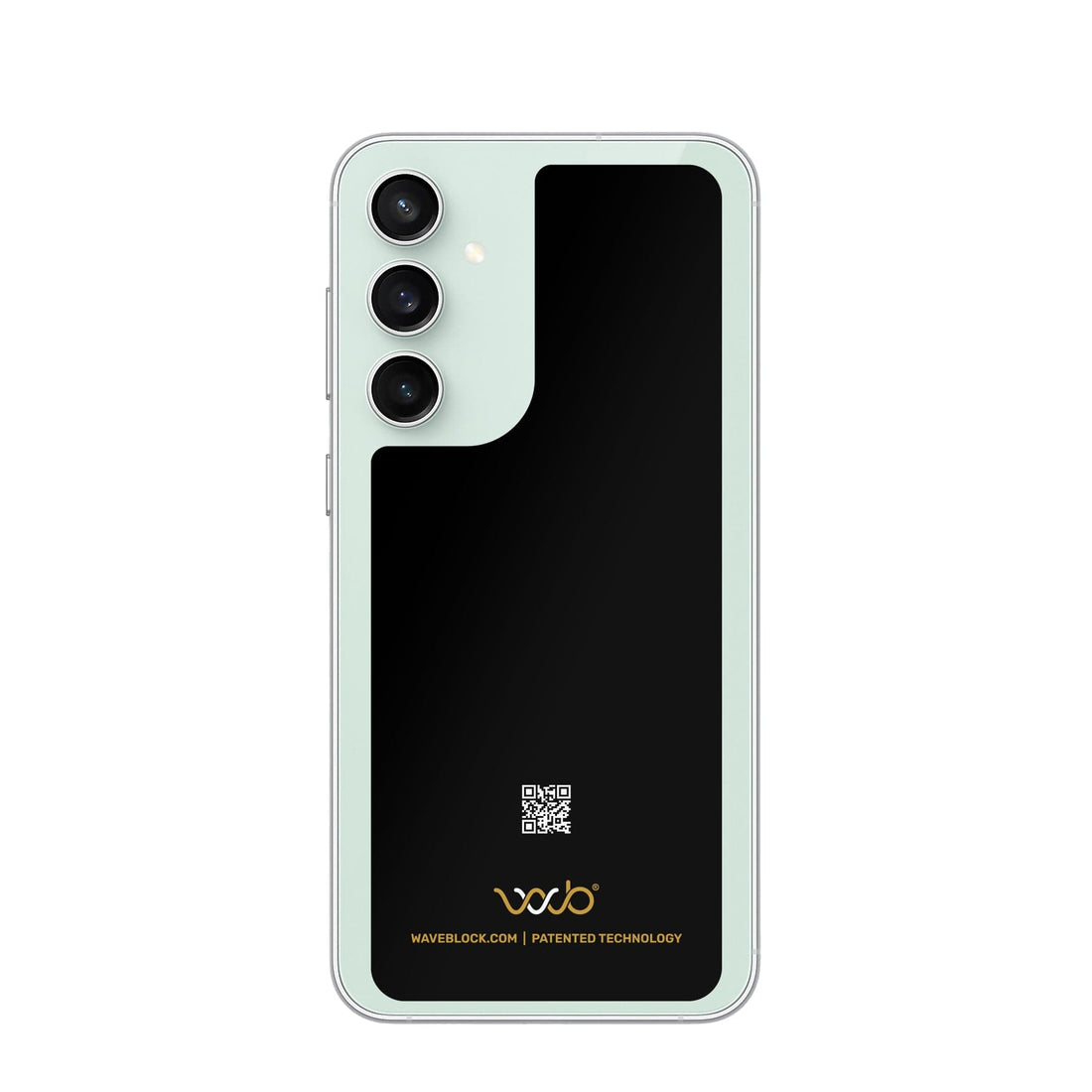 WaveBlock® Samsung Galaxy Sticker Samsung Galaxy S23 FE EMF Reducing Samsung Galaxy Stickers WaveBlock® samBlock | EMF Protection for Android Device emf protection radiation blocker 5g